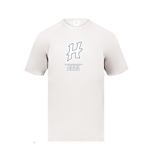 [2790.005.S-LOGO1] Men's Smooth Sport T-Shirt (Adult S, White, Logo 1)