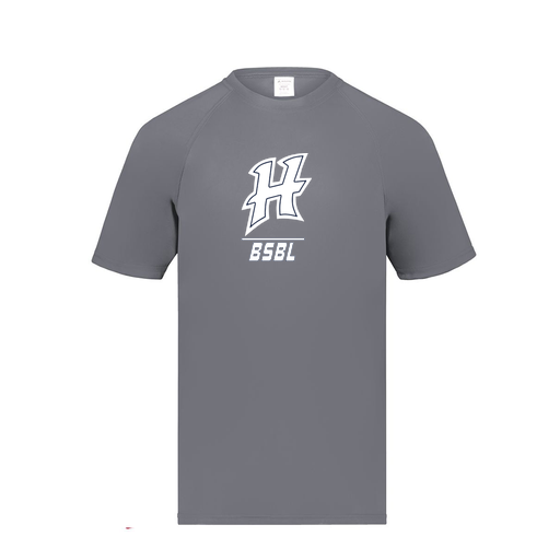 [2790.059.S-LOGO1] Men's Smooth Sport T-Shirt (Adult S, Gray, Logo 1)