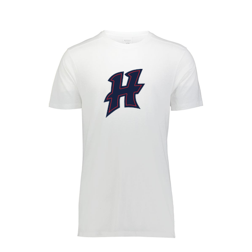 [FTSCUBWH-AS-LOGO2] Decker Men's Tri-Blend T-Shirt - Short Sleeve (Adult S, White, Logo 2)