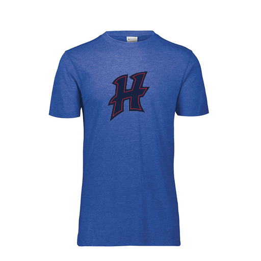 [FTSCUBNV-AS-LOGO2] Decker Men's Tri-Blend T-Shirt - Short Sleeve (Adult S, Navy, Logo 2)