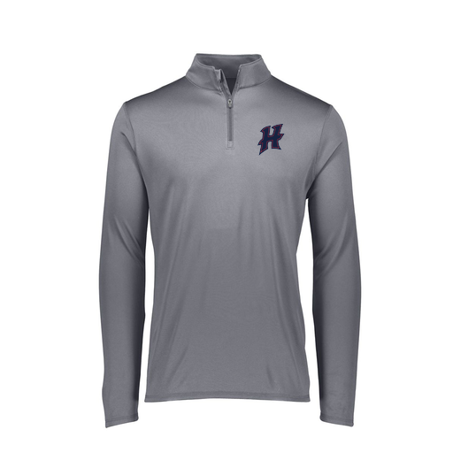 [FTLQFLGY-FAXS-LOGO2] Decker Women's Flex-Lite 1/4 Zip Shirt (Female Adult XS, Gray, Logo 2)