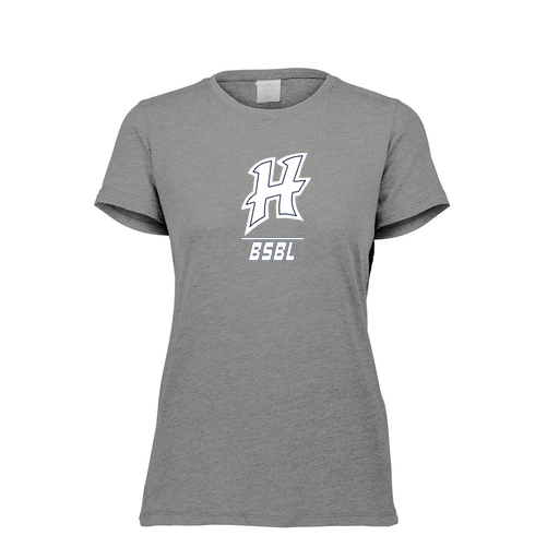 [FTSCUBGY-FAXS-LOGO1] Decker Women's Tri-Blend T-Shirt - Short Sleeve (Female Adult XS, Gray, Logo 1)