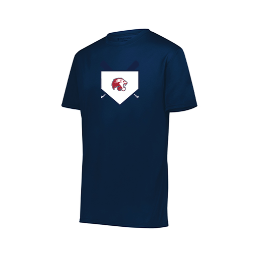 [222818.065.S-LOGO3] Men's Movement Dri Fit Shirt (Adult S, Navy, Logo 3)