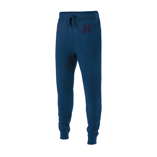 [229548.065.XS-LOGO2] Men's 60/40 Fleece Jogger (Adult XS, Navy, Logo 2)