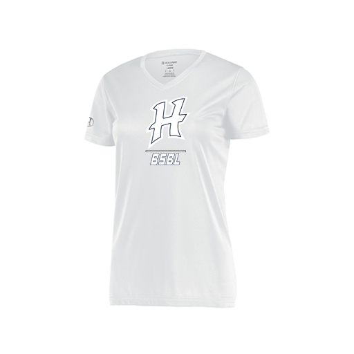 [222820.005.S-LOGO1] Ladies Movement Dri Fit Shirt (Female Adult S, White, Logo 1)