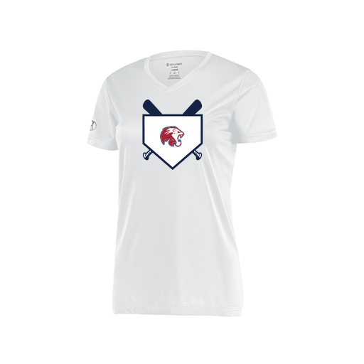 [222820.005.S-LOGO3] Ladies Movement Dri Fit Shirt (Female Adult S, White, Logo 3)