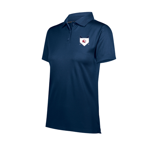 [222768.065.XS-LOGO3] Ladies Prism Polo (Female Adult XS, Navy, Logo 3)